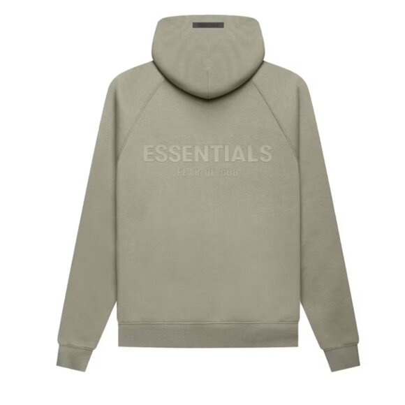 Fear of God Essentials Pullover Hoodie - Pistachio (Size M) - Picture 1 of 2